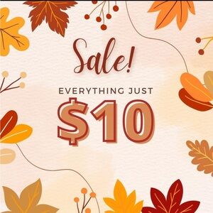 $10 Year End Sale!